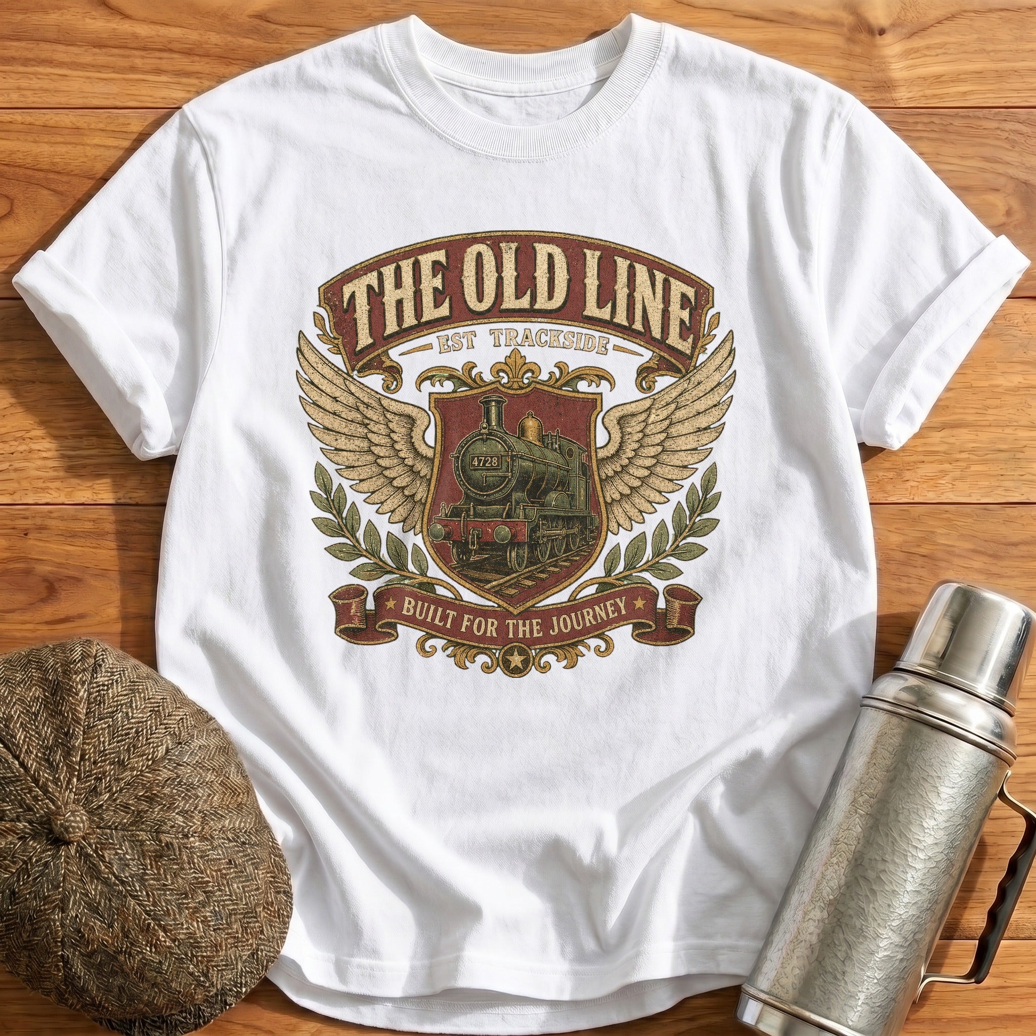 Built for the Journey T-Shirt - White