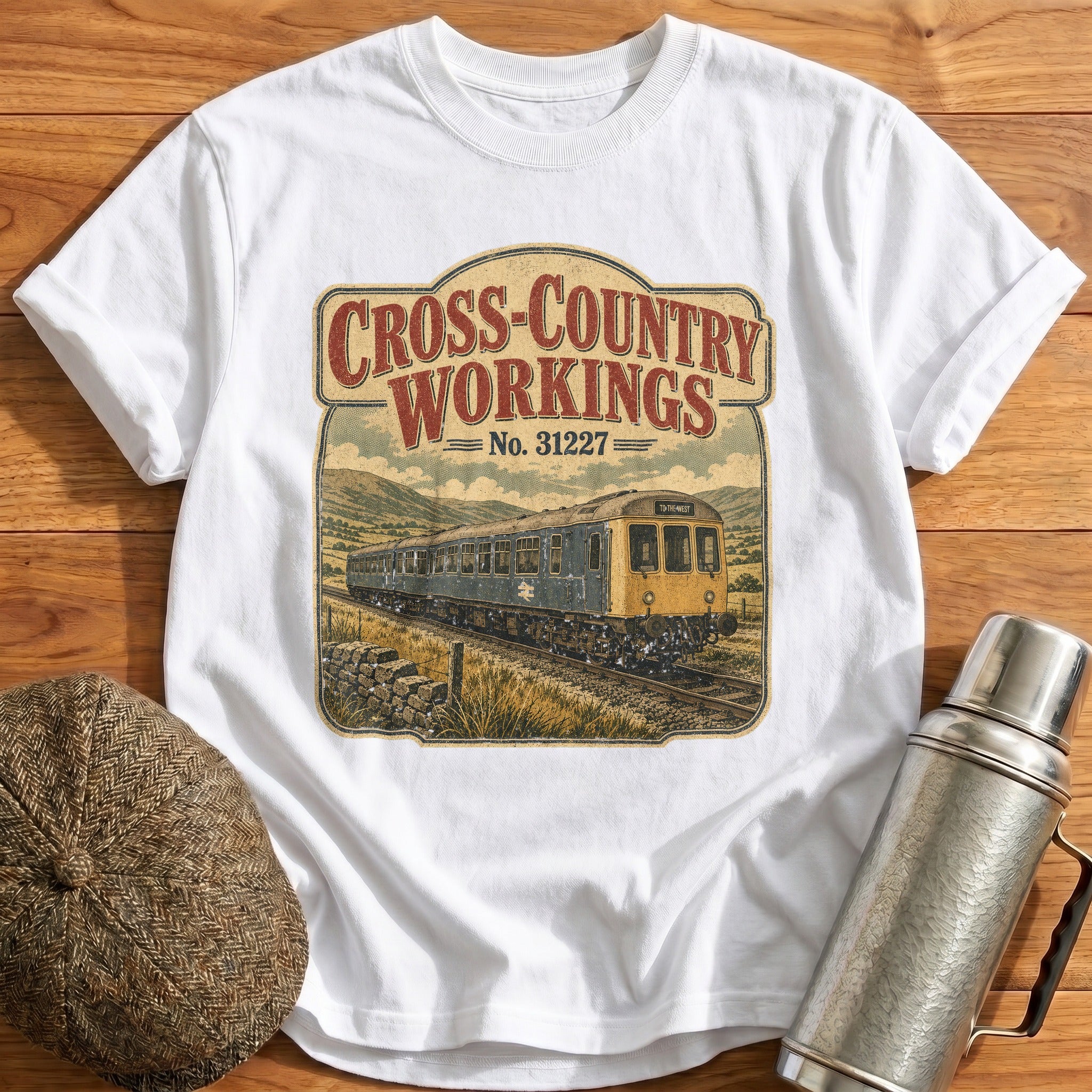 Cross-Country Working T-Shirt - White