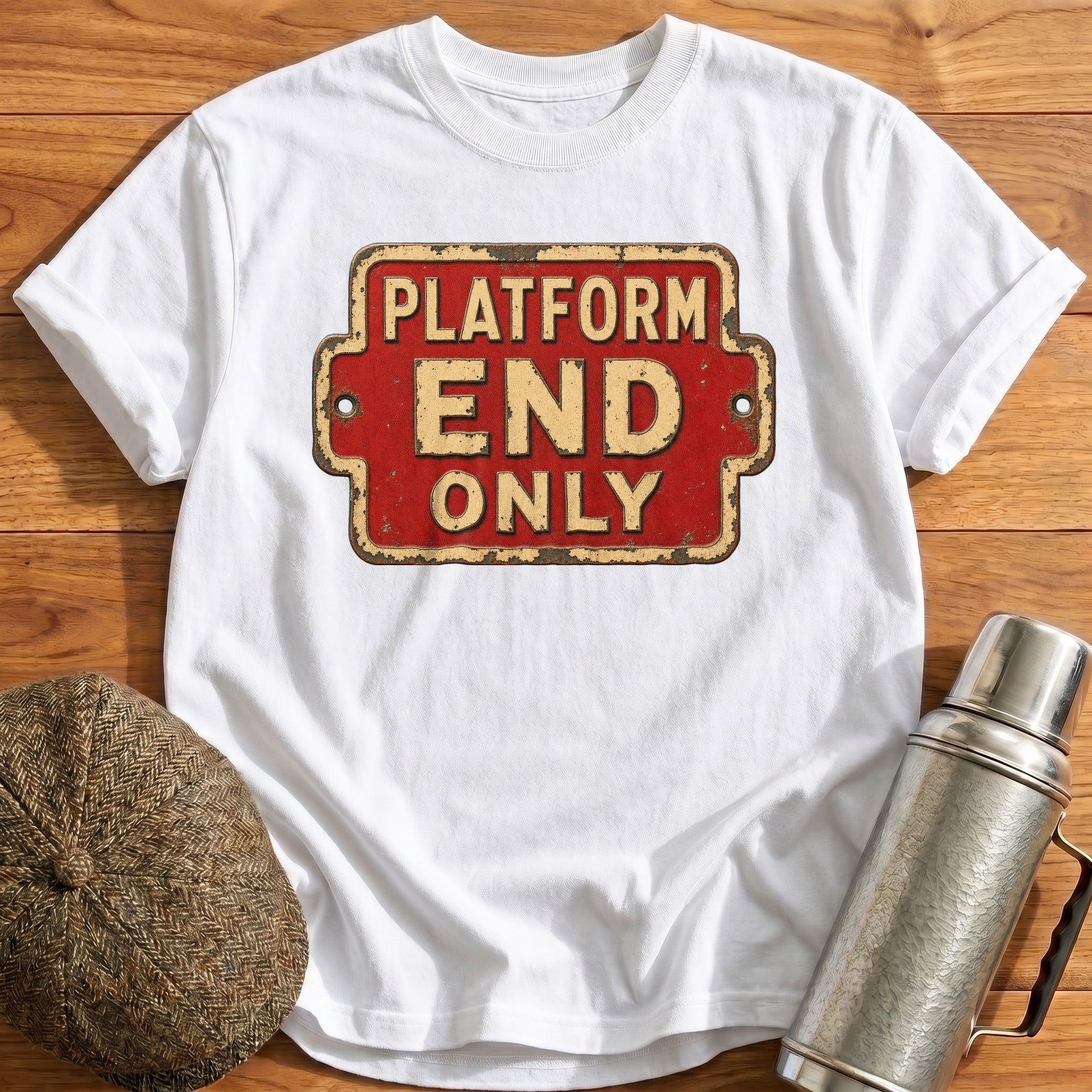 End of the Line T-Shirt - White