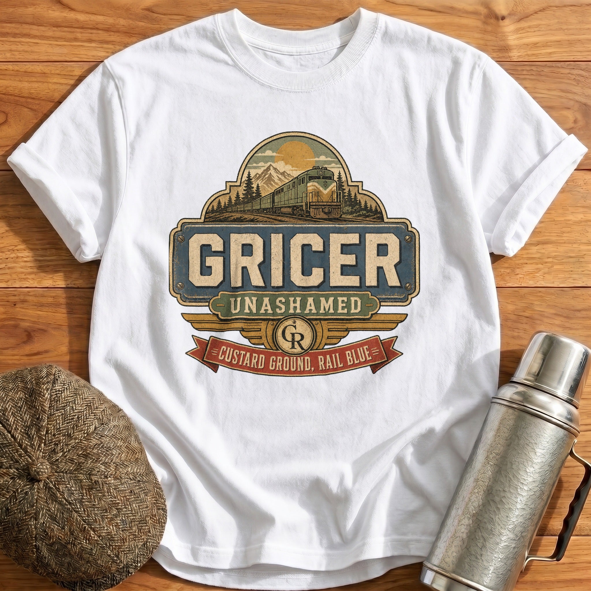Gricer Unashamed T-Shirt - White
