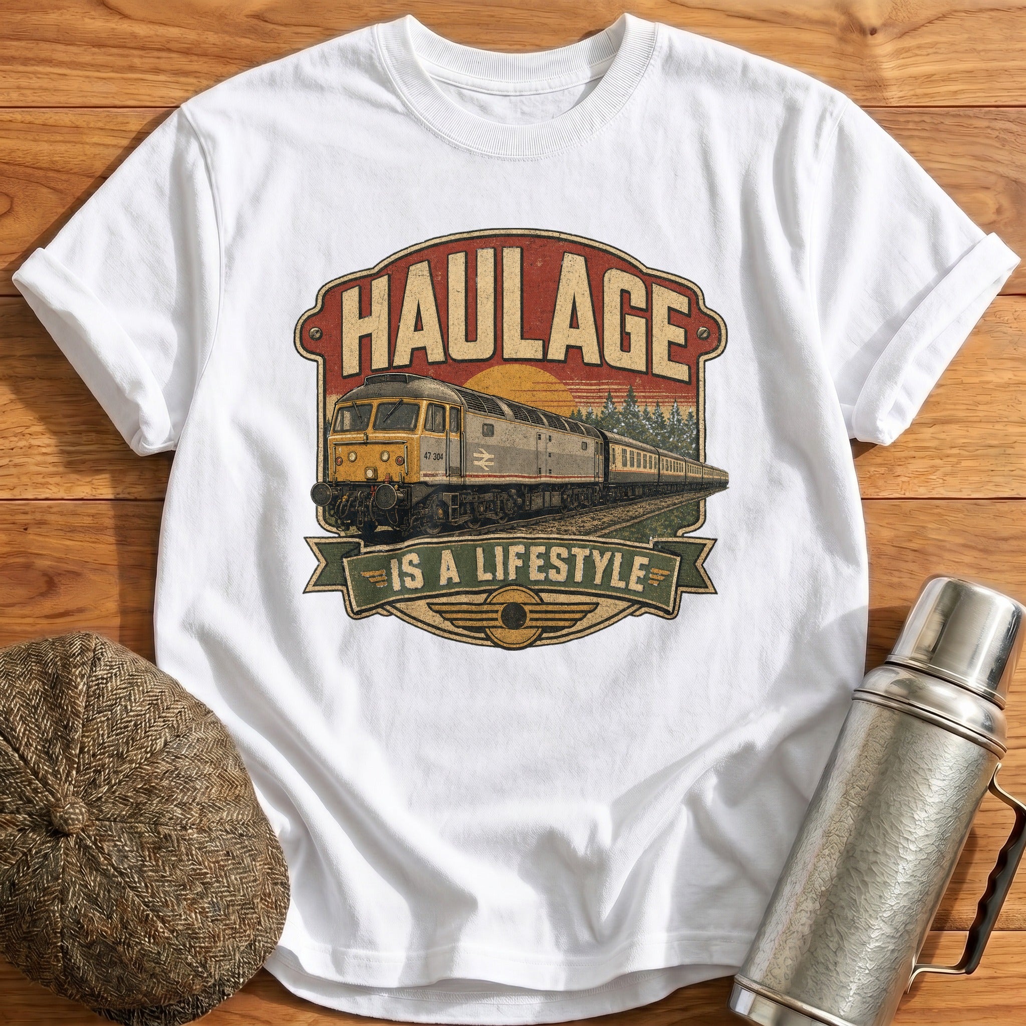 Haulage is a Lifestyle T-Shirt - White