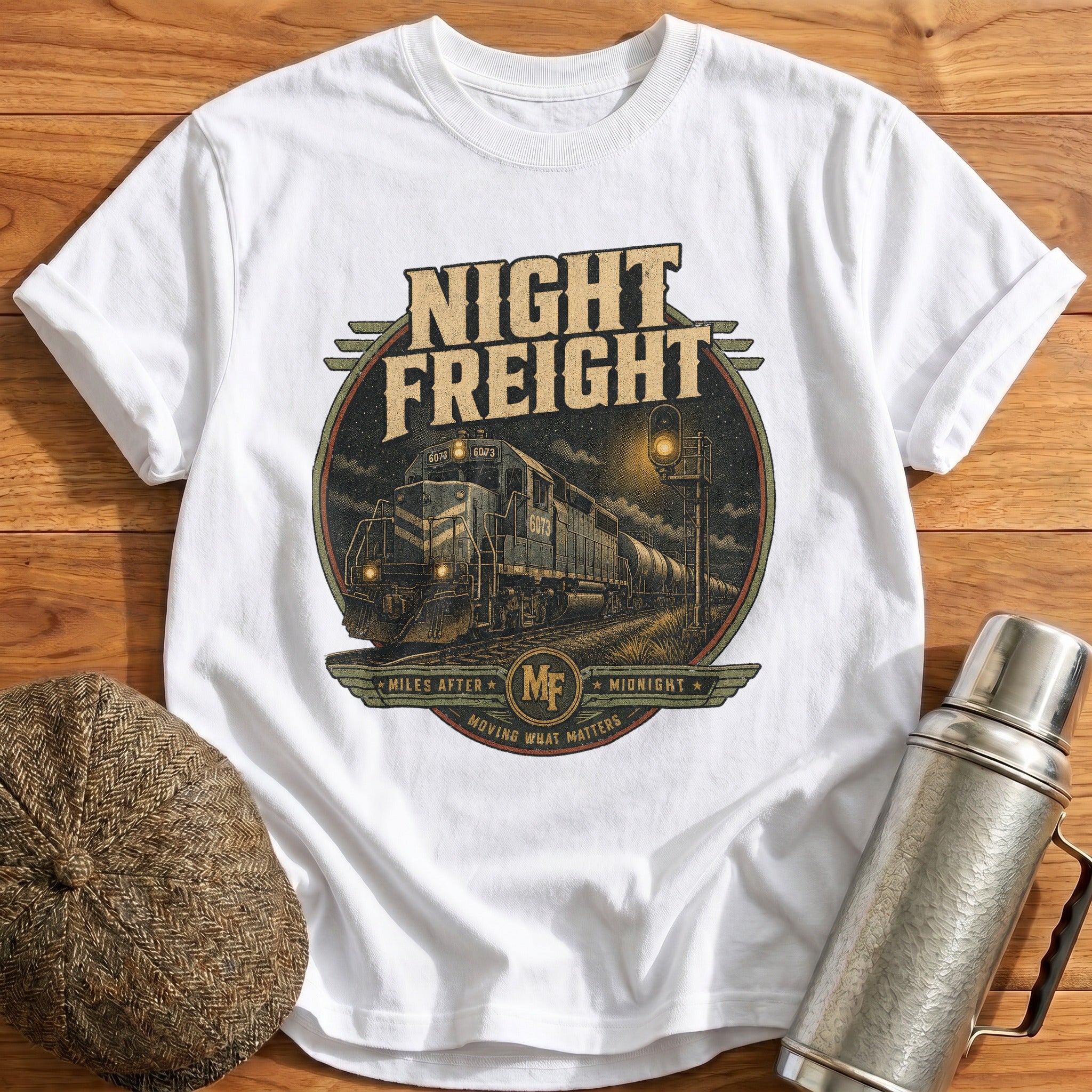 Miles After Midnight T-Shirt - White