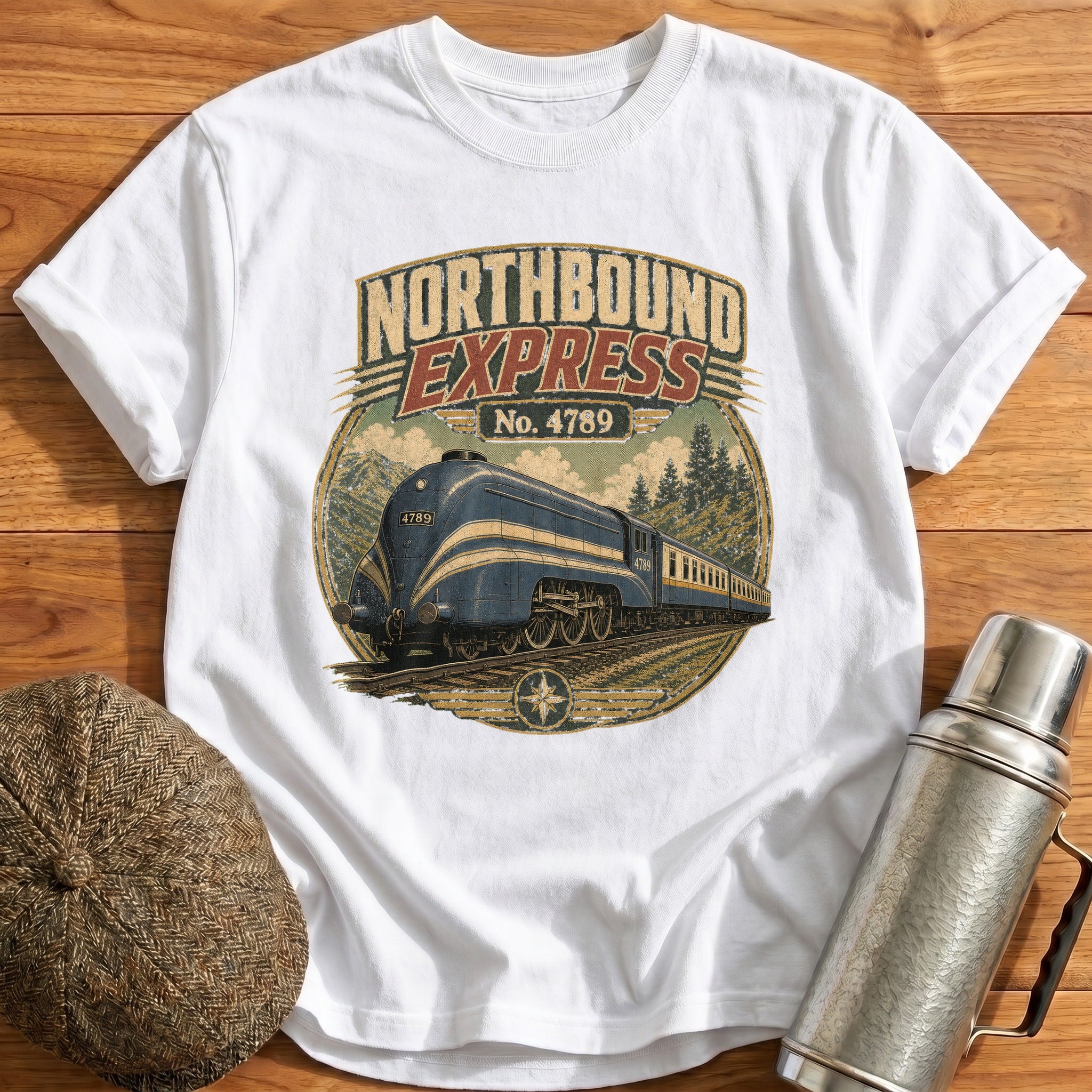 Northbound Express T-Shirt - White