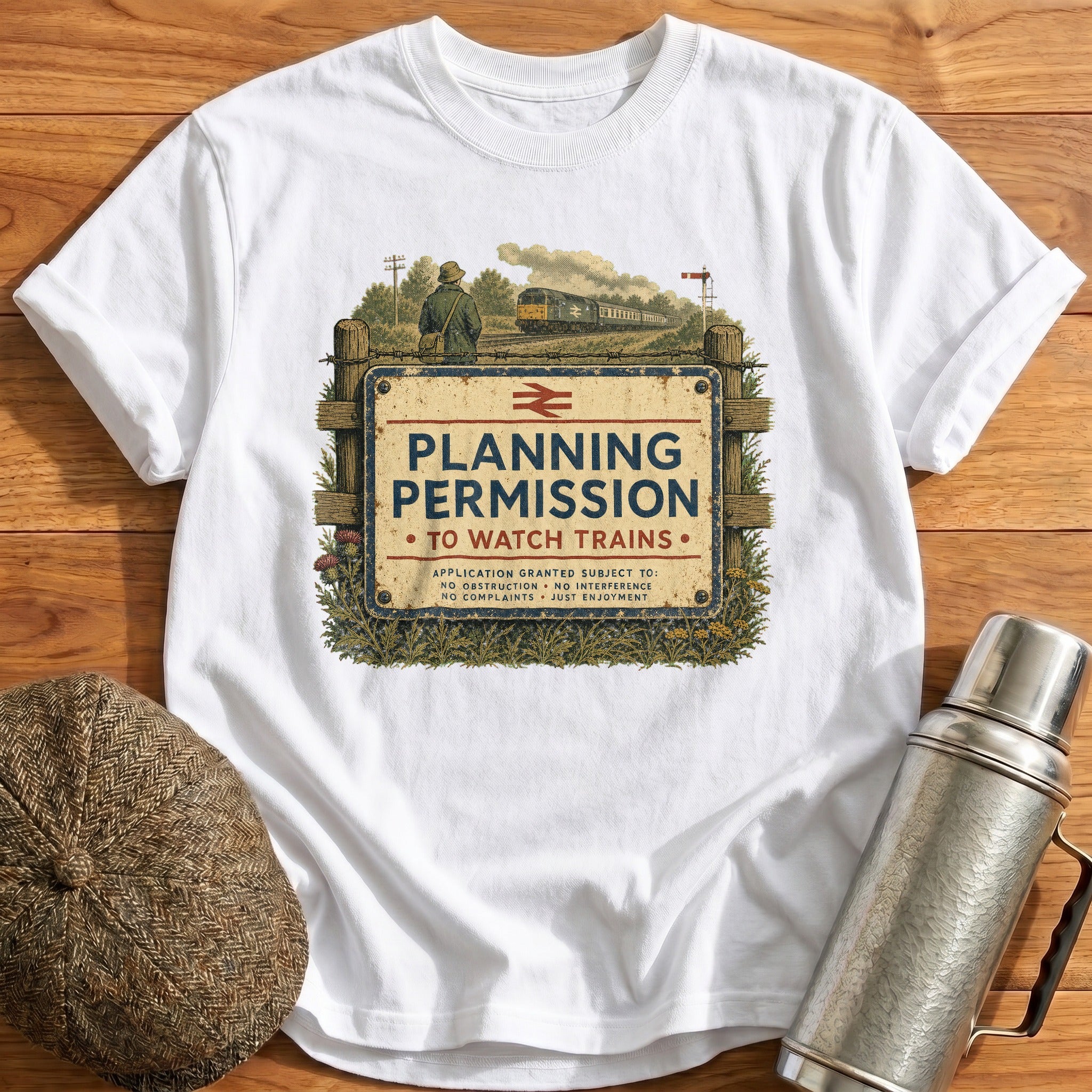 Permission Granted T-Shirt - White