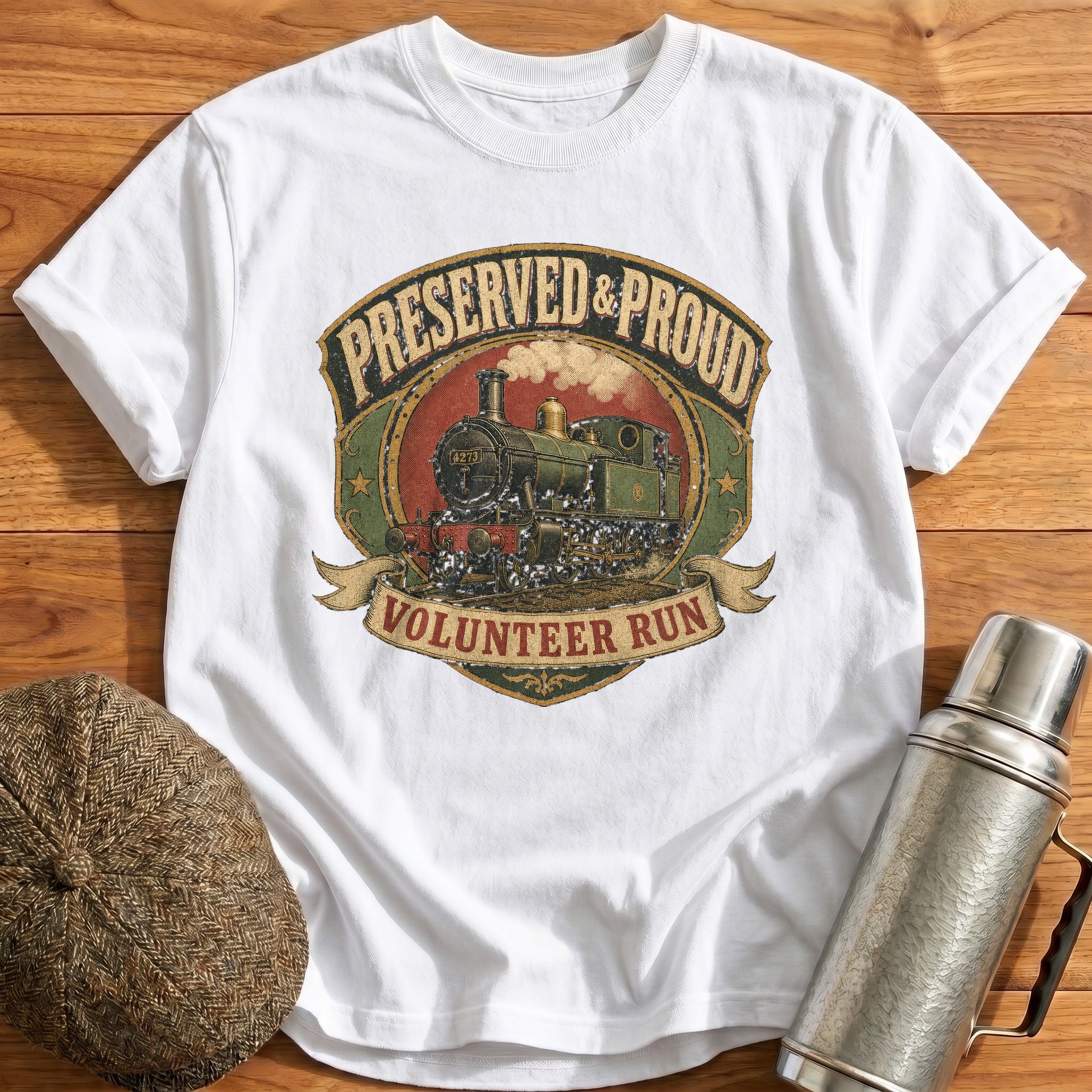 Preserved & Proud T-Shirt - White