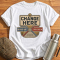 Route Change T-Shirt - White