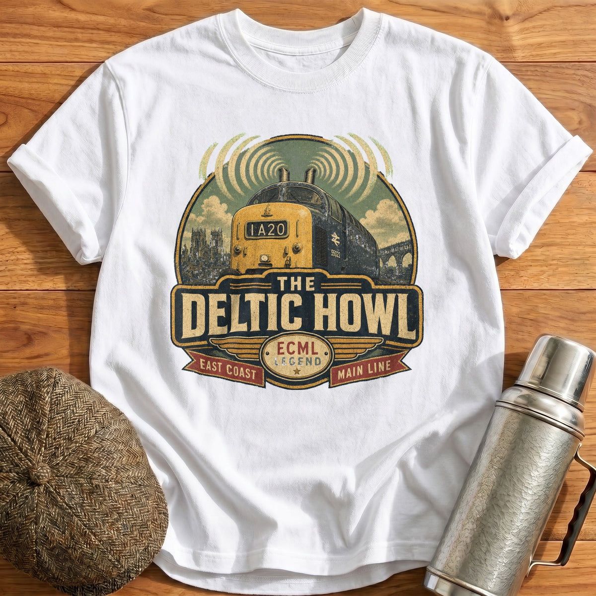 The Deltic Howl Kids T-Shirt - White