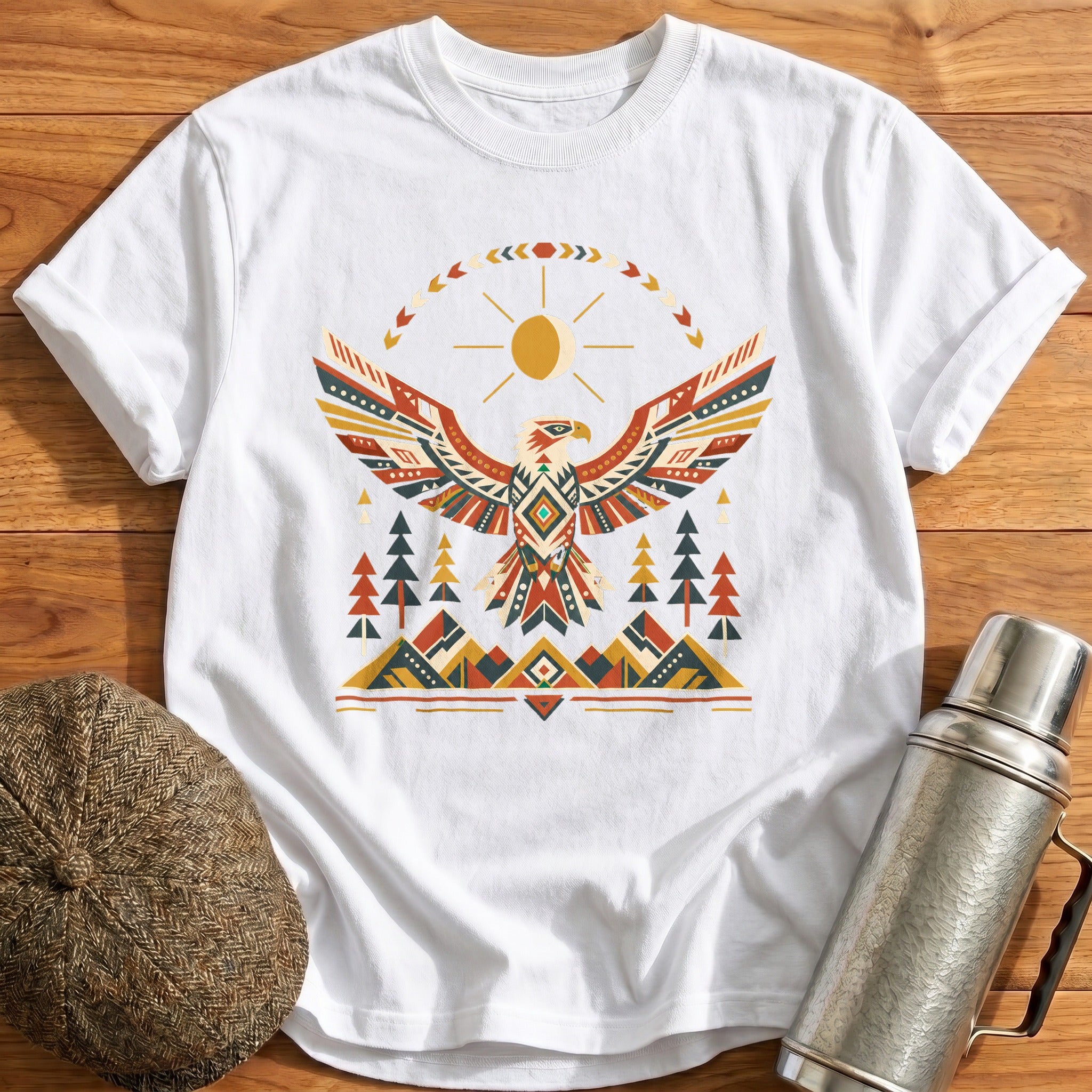 Wings & Compass T-Shirt - White