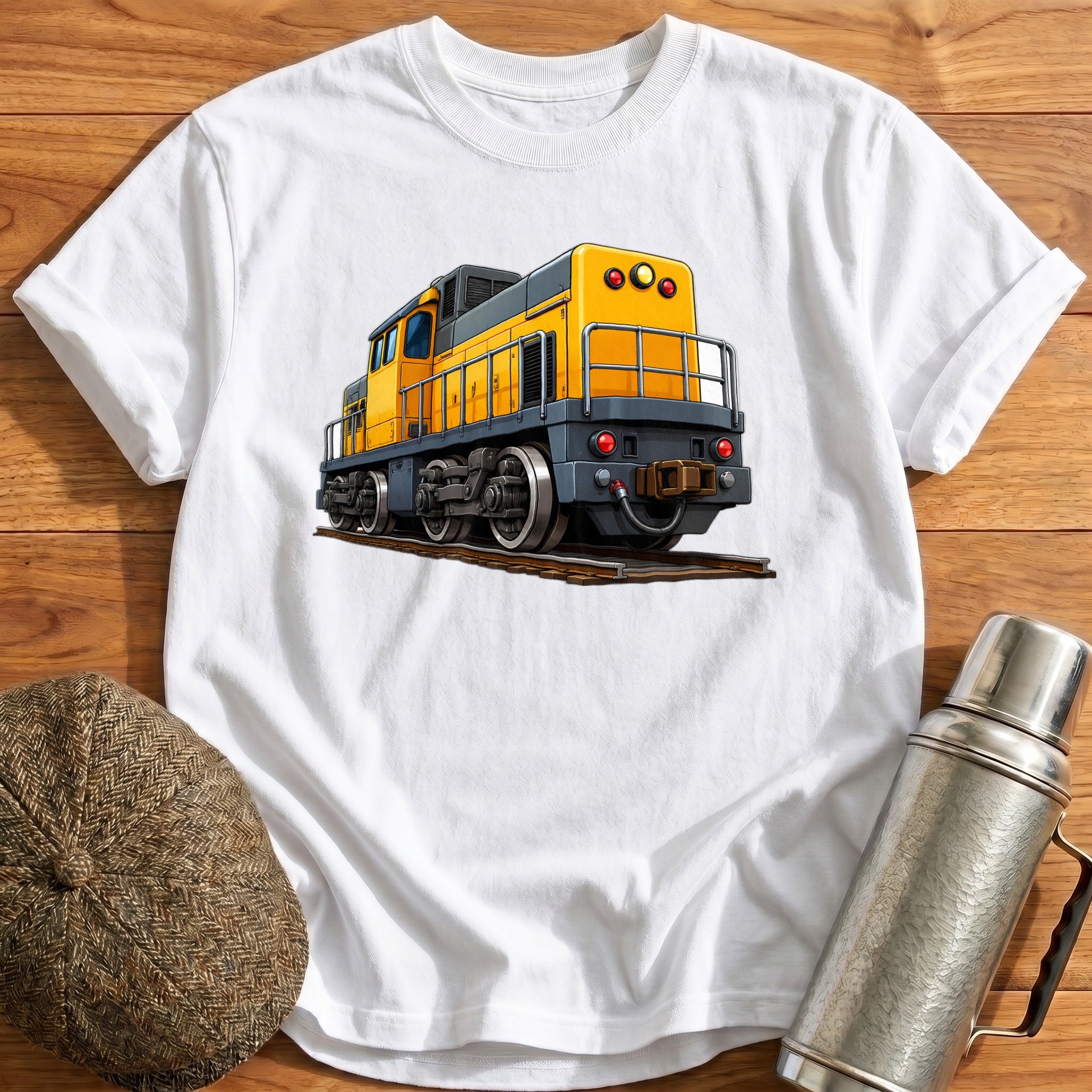 Dieselloco Rear34 T-Shirt - White
