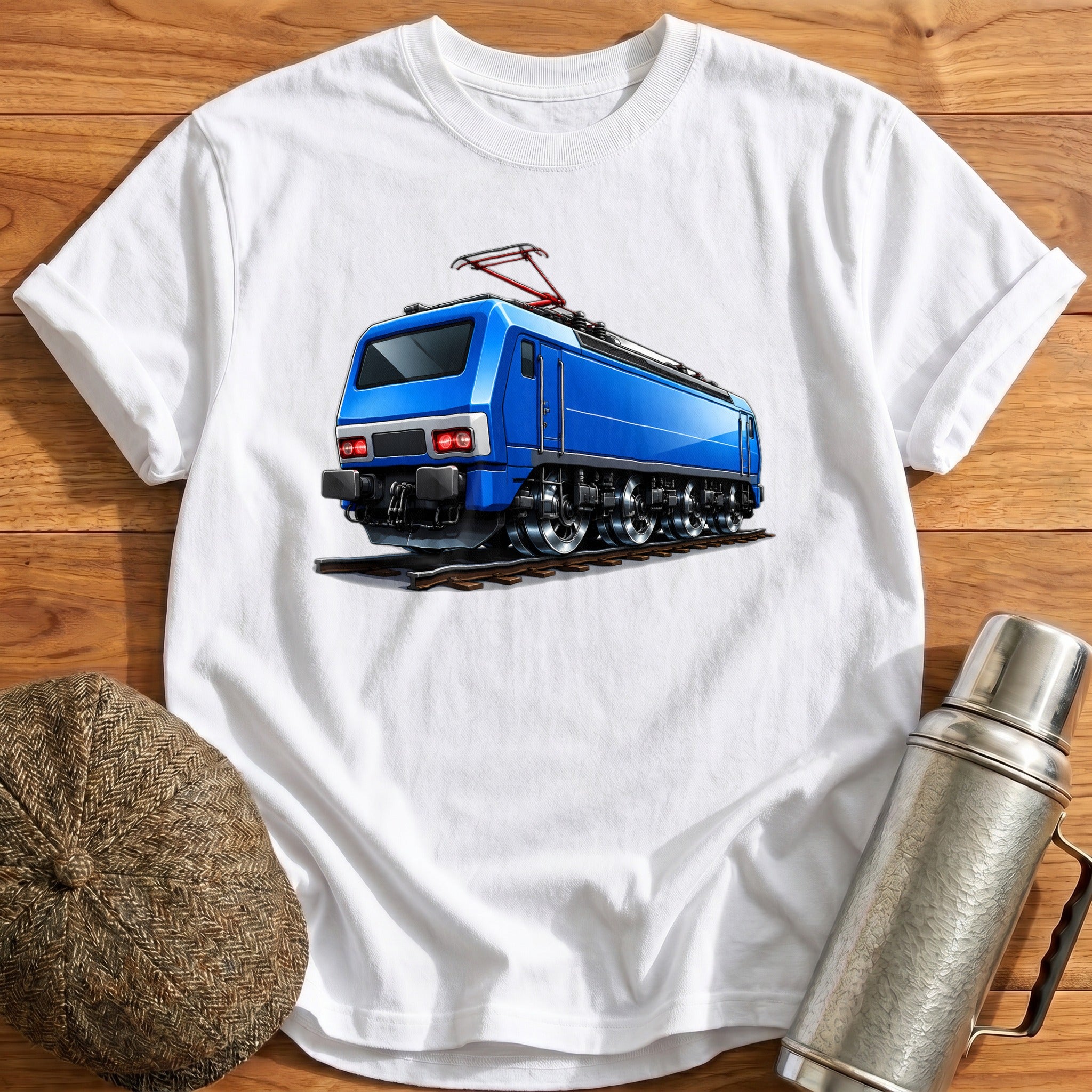 Electricloco Rear34 T-Shirt - White