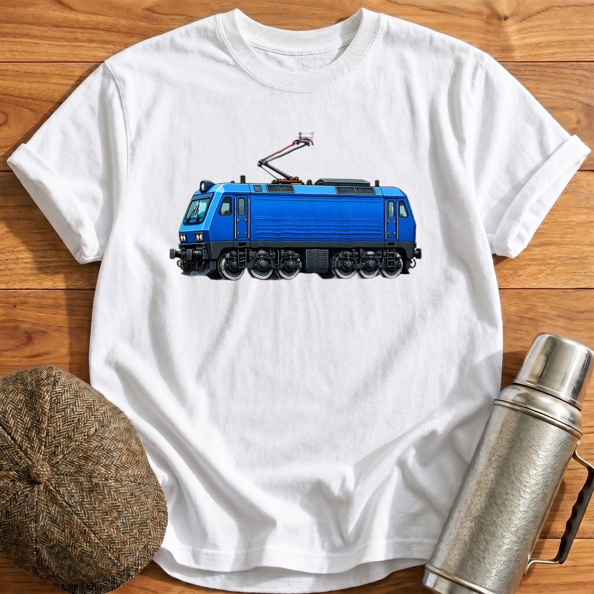 Electricloco Side T-Shirt - White