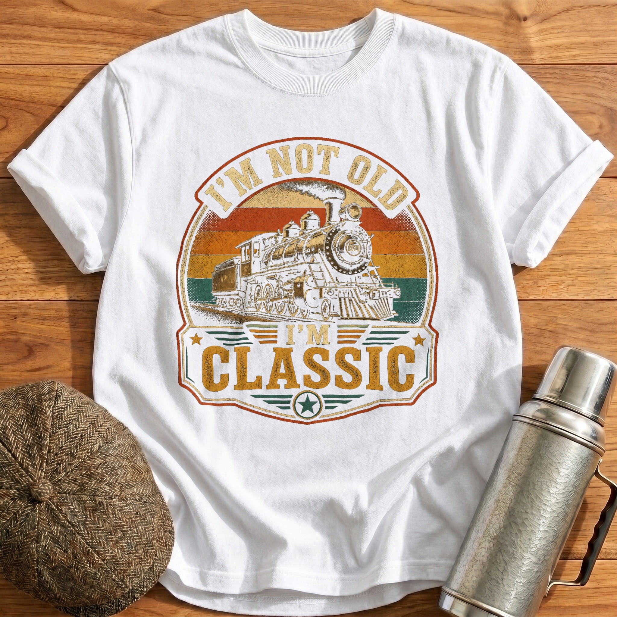 I'm not Old I'm Classic T-Shirt - White