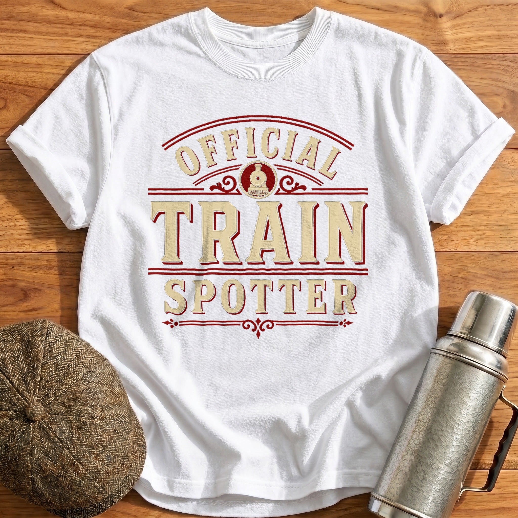 Official Train Spotter T-Shirt - White